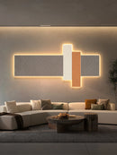 applique murale led minimaliste télécommande design nordique décorative