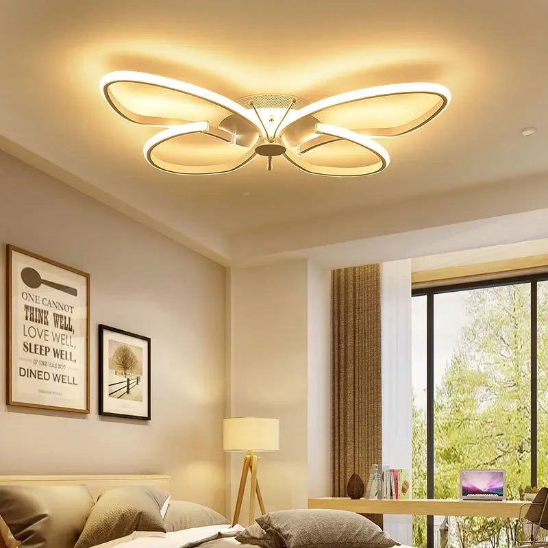 lustre intérieur moderne à leds pour décoration maison - vue 3 sur 8