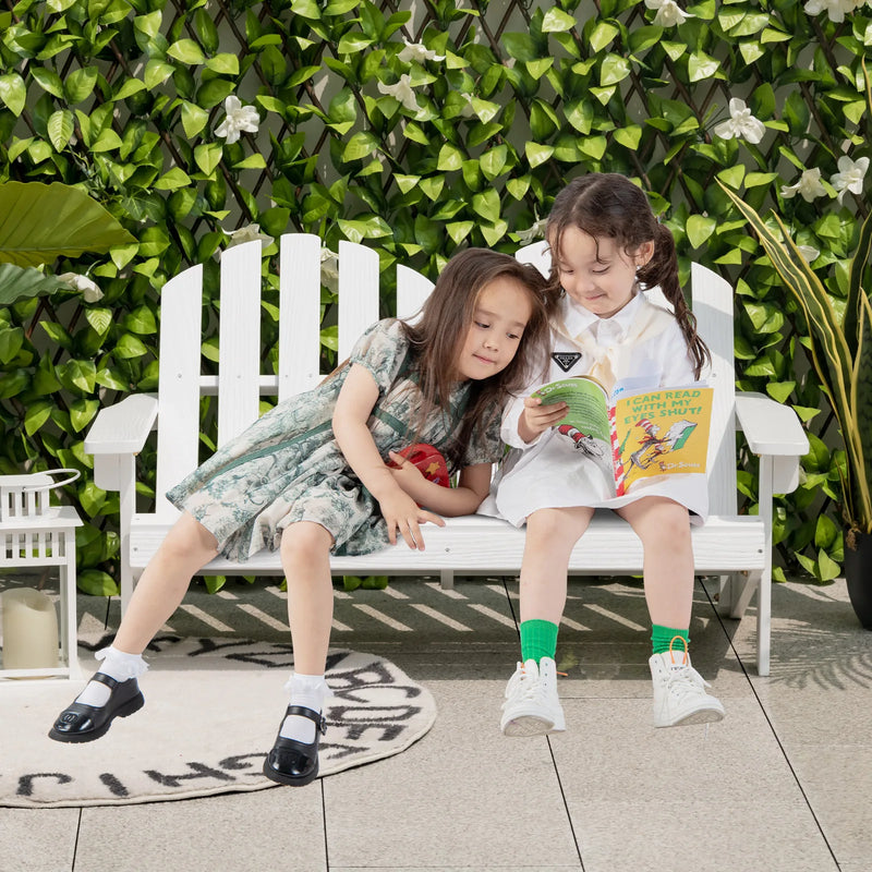 chaise adirondack pour enfants en bois résistante pour jardin et balcon