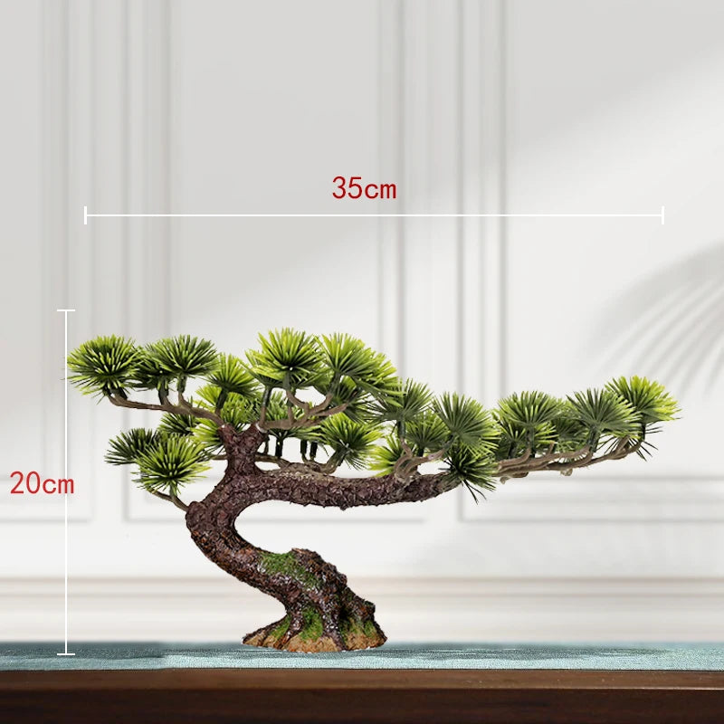 décoration intérieure faux arbre bonsaï style chinois pour un paysage apaisant - vue 15 sur 33