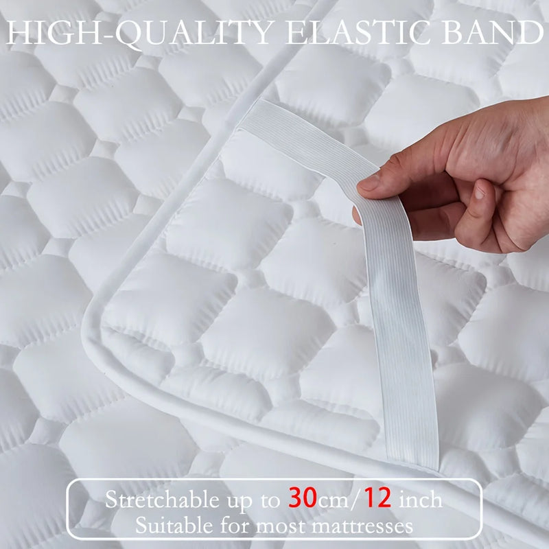 housse matelassée imperméable et respirante pour matelas simple et double