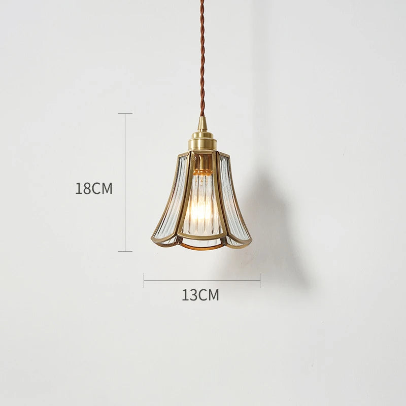 iwhd 2022 	 nordique verre led suspension luminaires cuivre moderne éclairage - vue 13 sur 24