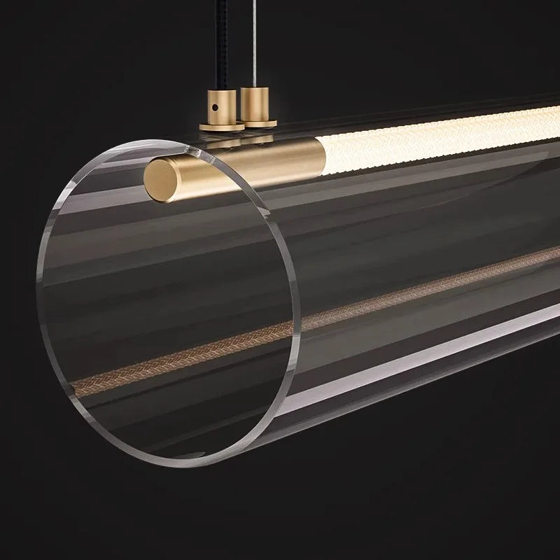 lustre design en acrylique pour éclairage décoratif intérieur - vue 4 sur 7