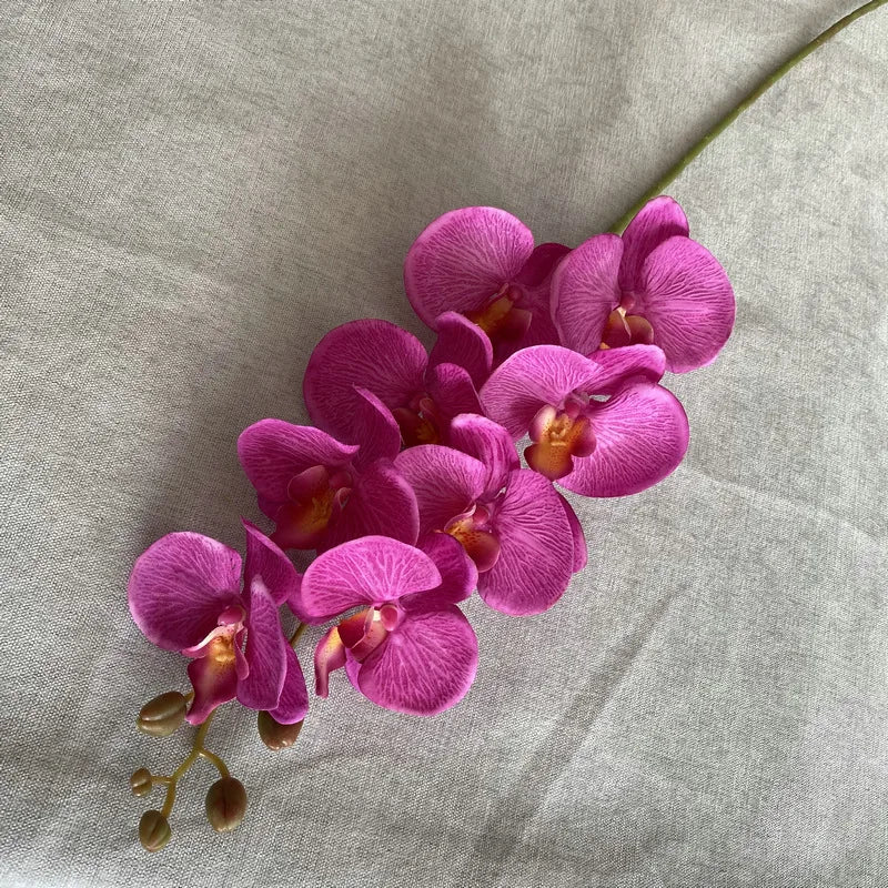 arrangement de fleurs artificielles en velours pour décoration intérieure - vue 10 sur 17
