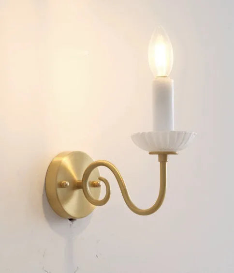 lustre en cuivre de luxe style vintage pour restaurant et salon - vue 6 sur 10