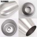 Verre inox 500ml revetement titane style moderne cuisine