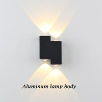 applique murale led étanche moderne pour extérieur jardin