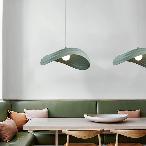 lustre style wabi sabi nordique led pour décoration maison - vue 4 sur 22