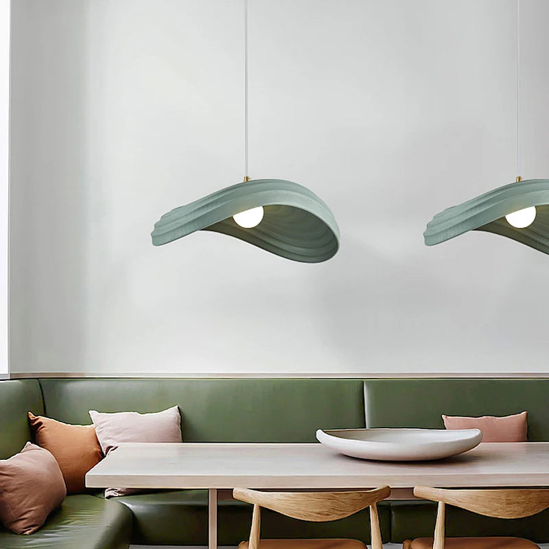 lustre style wabi sabi nordique led pour décoration maison - vue 3 sur 22