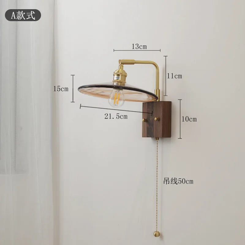 applique murale rétro style japonais pour décoration intérieure - vue 3 sur 9