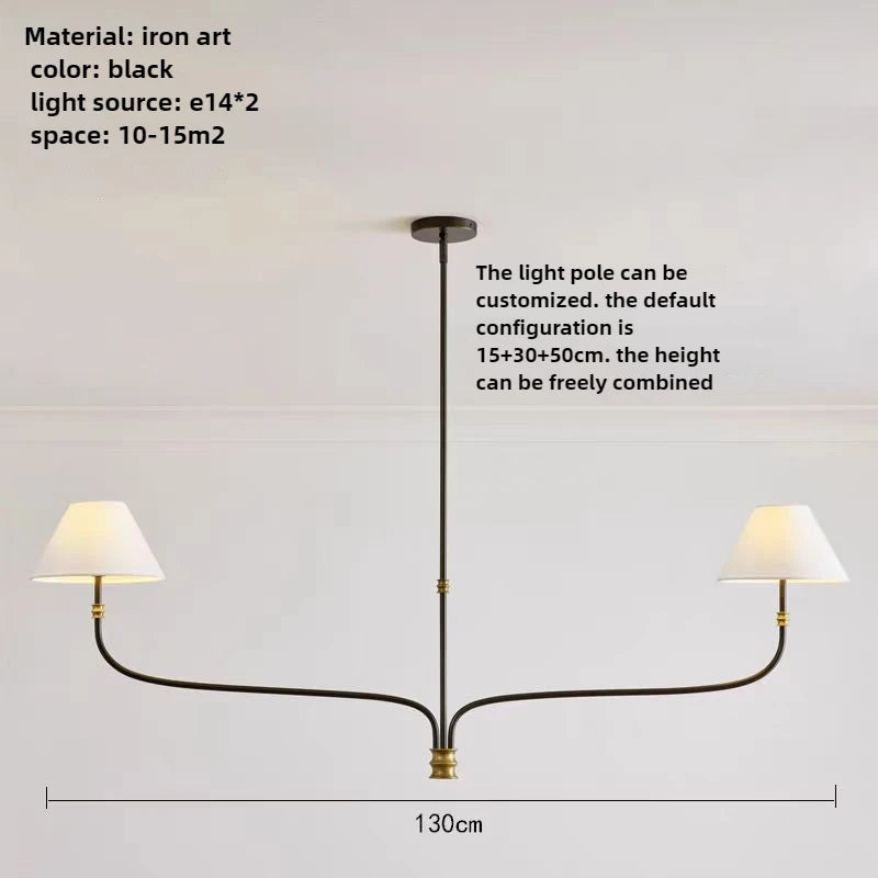 suspension élégante en forme de branche pour décoration minimaliste
