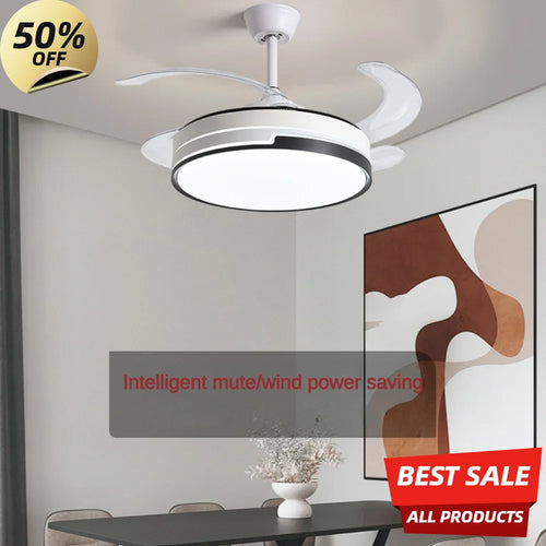 ventilateur led invisible moderne pour décoration intérieure élégante - vue 2 sur 10