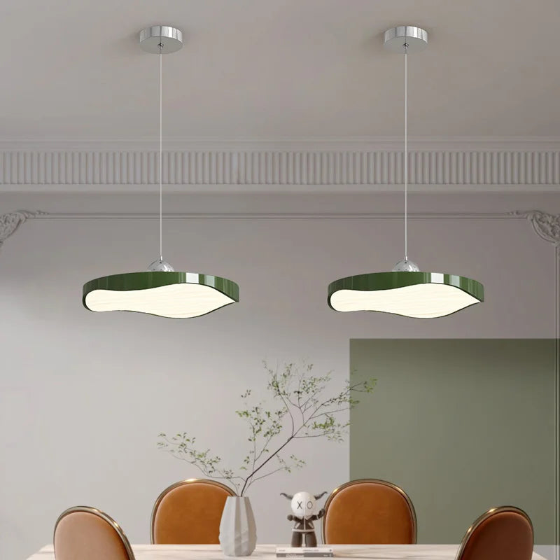 plafonnier led suspendu moderne pour intérieur tendance 2023 - vue 5 sur 11