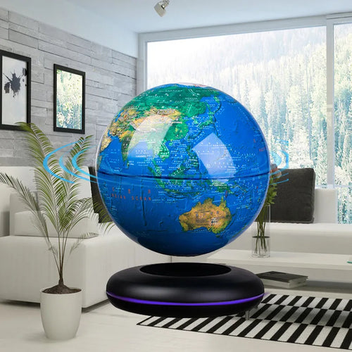 globe à lévitation magnétique affichage hd cadeau original pour étudiants - vue 5 sur 12