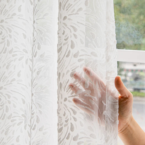 Voilage rideau fil décoratif moderne pour porte fenêtre - vue 11 sur 11