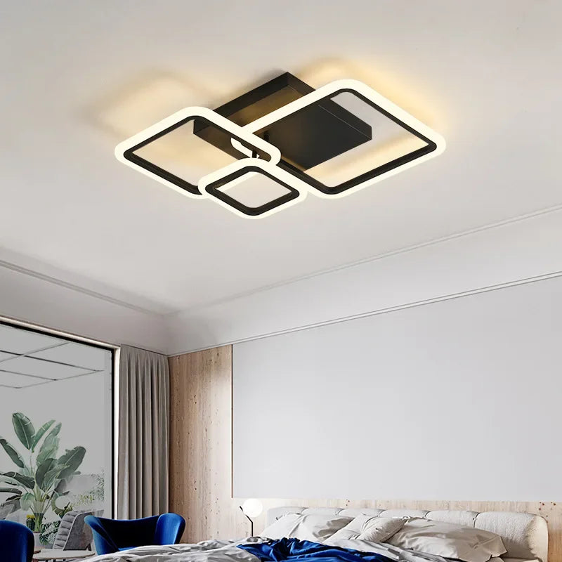 plafonnier led moderne avec gradation pour intérieur élégant - vue 3 sur 15