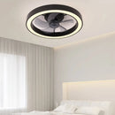 Modern LED Fan Light Remote Control Timed Electric Fan Bedroom, Living Room Decoration, Home Decoration LED Ceiling Fan Light