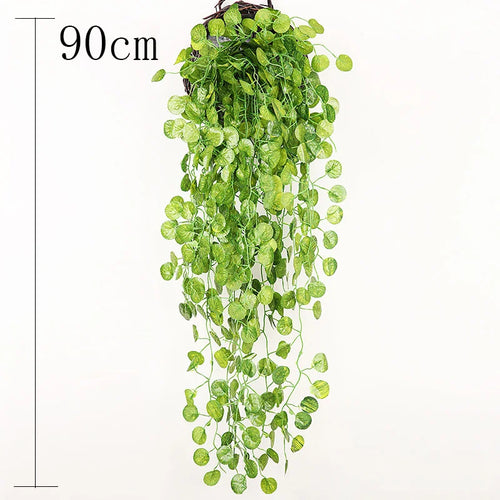 jardinière murale en rotin et osier fait main pour plantes - vue 29 sur 28