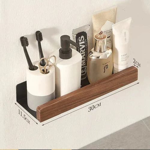 etagère murale de rangement pour salle de bain
