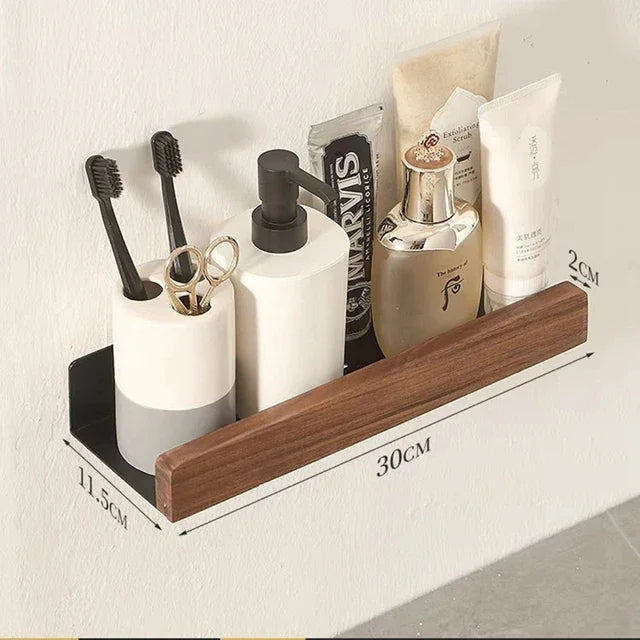 etagère murale de rangement pour salle de bain - vue 10 sur 14
