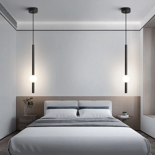 suspension led moderne pour éclairage intérieur créatif - vue 6 sur 19