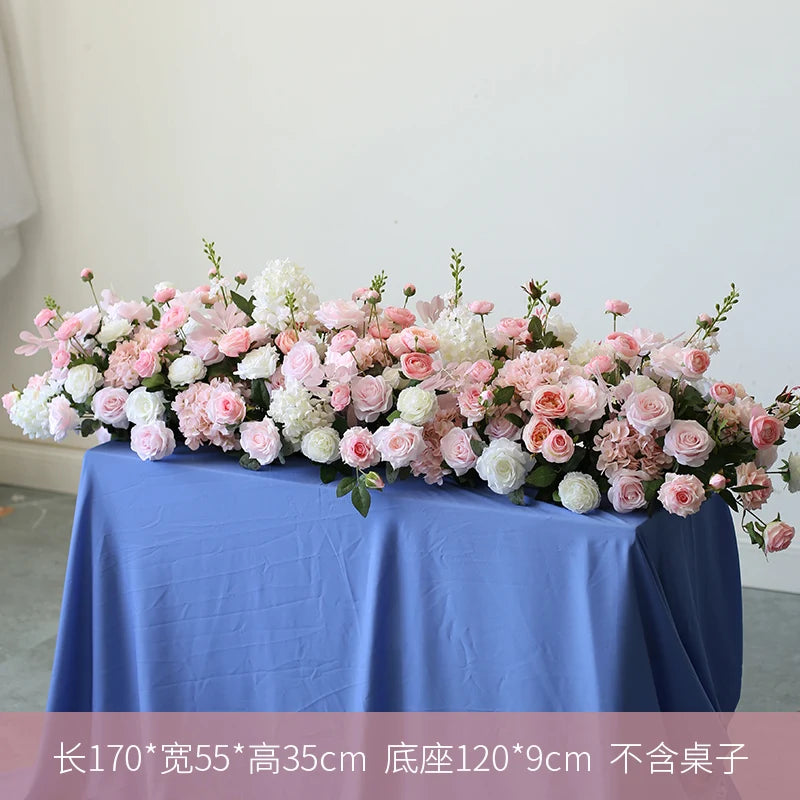 arrangement de fleurs artificielles pour décoration de mariage et événements - vue 6 sur 12