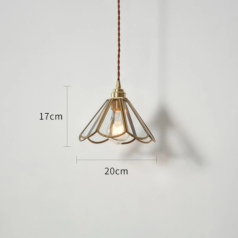 iwhd 2022 	 nordique verre led suspension luminaires cuivre moderne éclairage - vue 12 sur 24