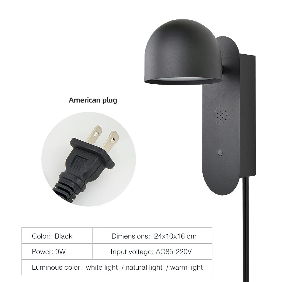 applique murale led intelligente rotative et réglable pour décoration intérieure - vue 14 sur 15
