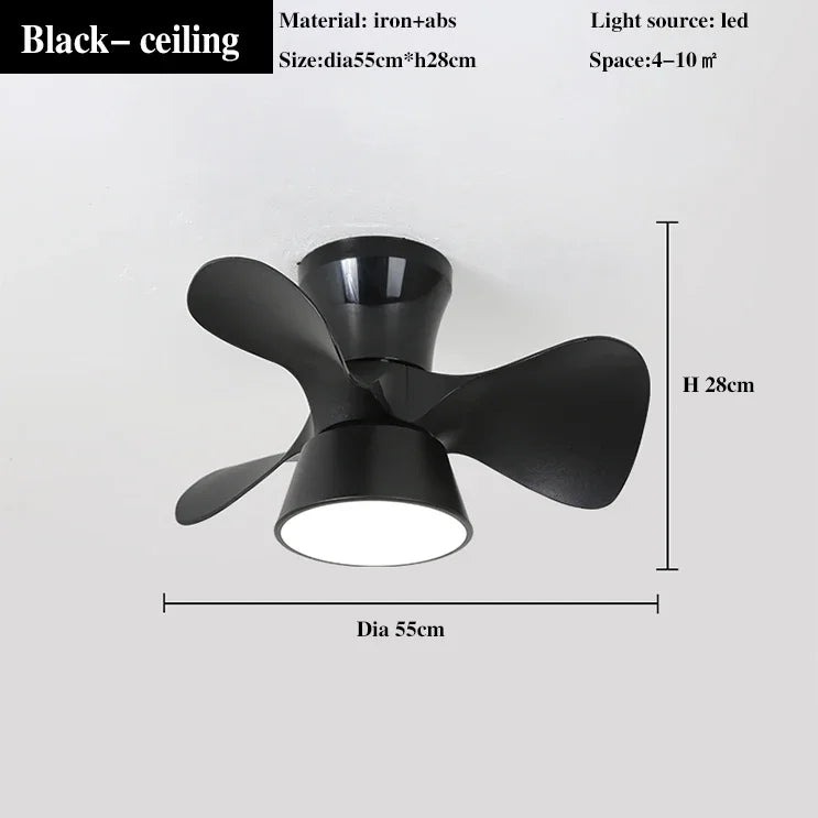 ventilateur de plafond lumineux pour espace commercial - vue 15 sur 17