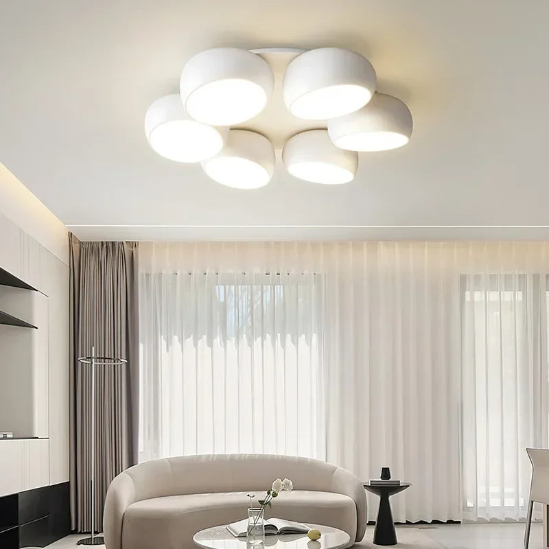 Plafonnier design led moderne pour décoration intérieure polyvalente - vue 3 sur 10