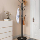porte-manteau moderne en métal forme d'arbre pour économiser de l'espace