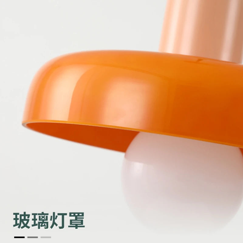 lampe suspendue en verre nordique pour décoration intérieure