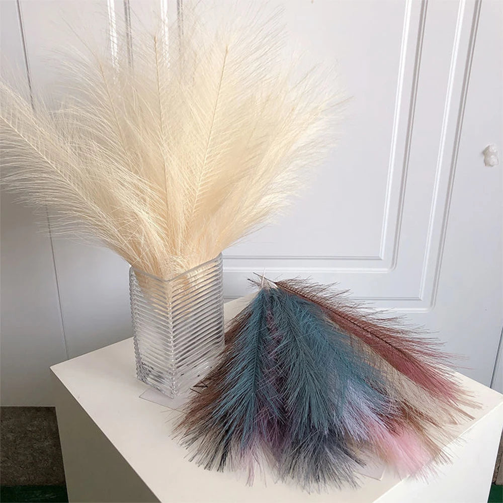 lot de pampas artificielles pour décoration mariage fête - vue 5 sur 18