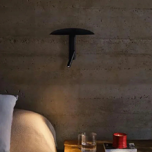 applique murale moderne rotative en métal design nordique lumière led