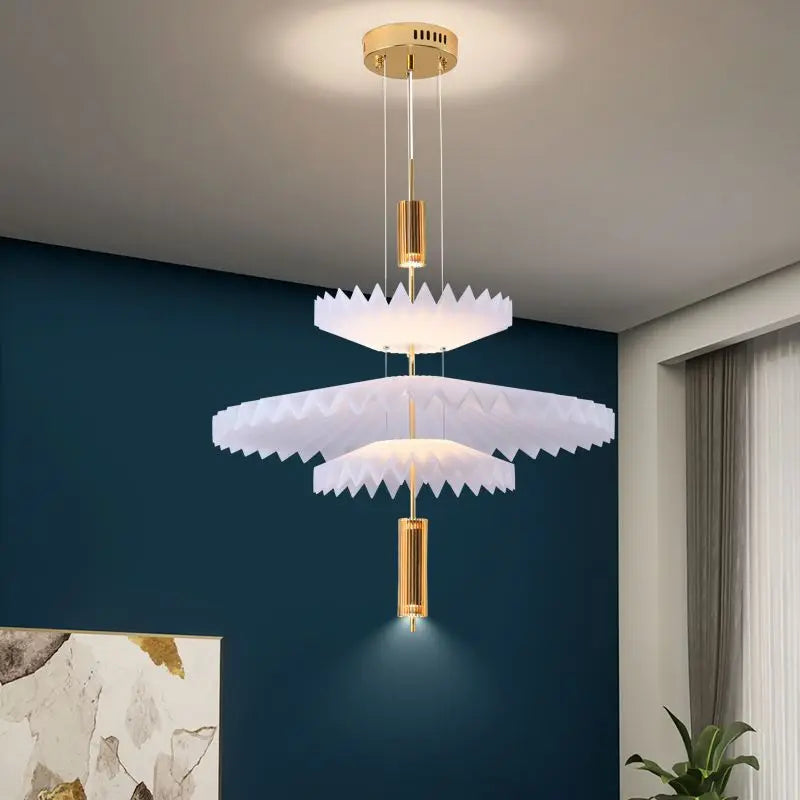 lustre minimaliste led art créatif pour intérieur moderne - vue 4 sur 20