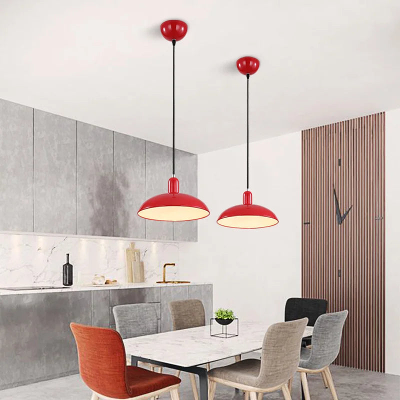 lustre moderne minimaliste style industriel pour café et bar - vue 4 sur 9