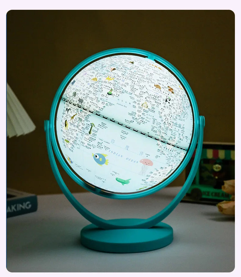 lampe de bureau intelligente avec globe cadeau créatif pour enfants - vue 5 sur 14