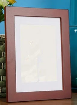 cadre photo en bois avec passe-partout pour montage mural - vue 16 sur 17