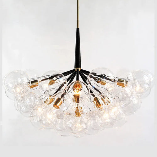 suspension moderne en verre pour décoration intérieure élégante - vue 2 sur 24