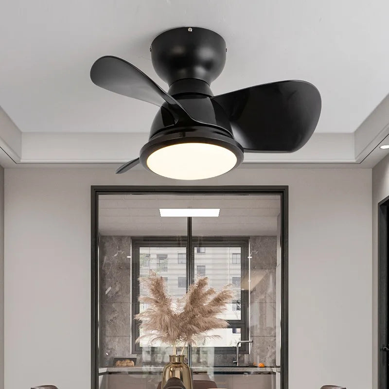 ventilateur de plafond led avec télécommande - vue 2 sur 9