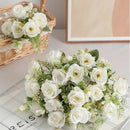 bouquet de pivoines artificielles pour mariage et décoration intérieure