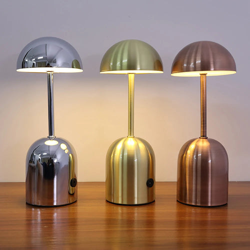 Lampe de Table Portable moderne en métal à intensité variable