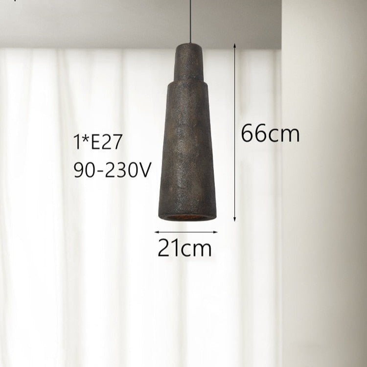 Suspension moderne avec abat-jour cylindrique Varego