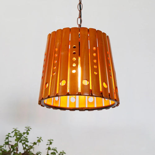 suspension en bambou pour décoration intérieure asiatique - vue 2 sur 7