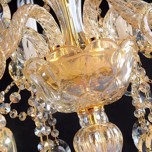 lampe de table en cristal de luxe pour décoration intérieure - vue 5 sur 6