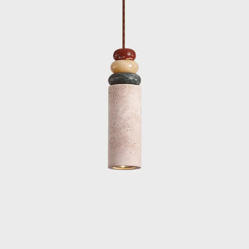 lustre médiéval en pierre naturelle pour décoration intérieure moderne - vue 4 sur 7