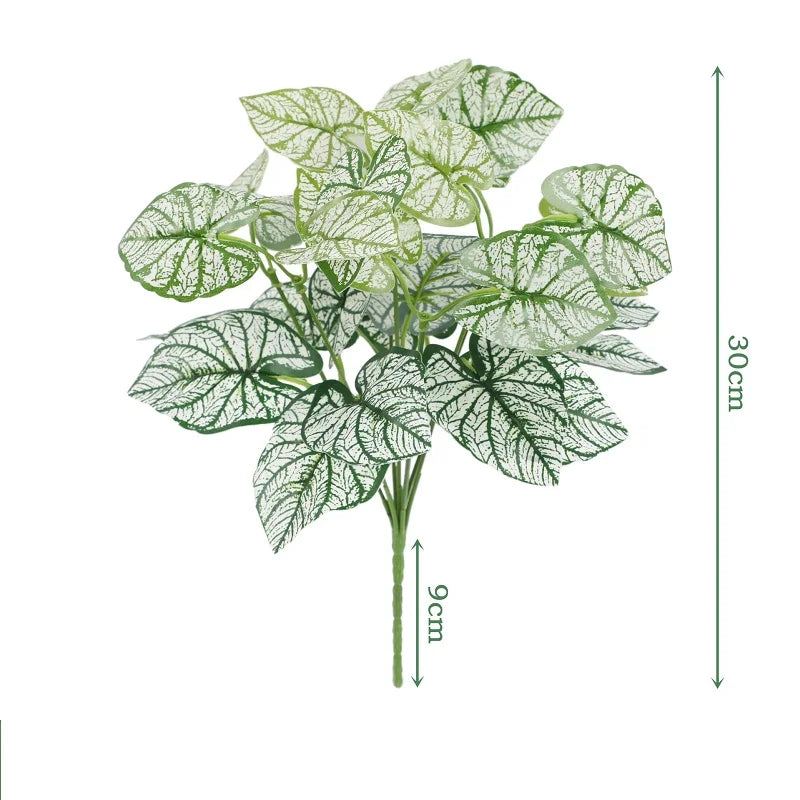 feuilles de bambou artificielles en soie pour décoration élégante - vue 16 sur 32