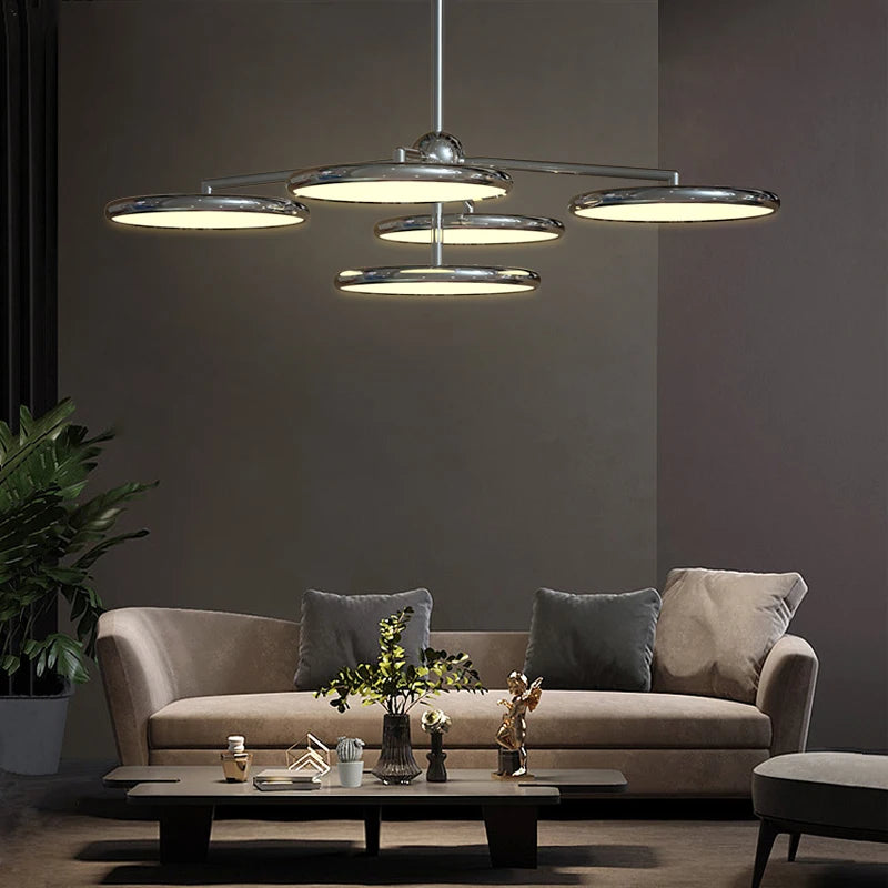 lustre moderne à suspension pour restaurant et salle à manger - vue 4 sur 9