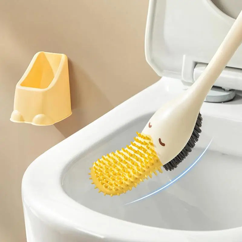 brosse de toilette murale canard créatif peu encombrant - vue 5 sur 8
