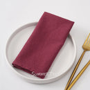 Serviette de table lot 6 coton lavé méditerranéen